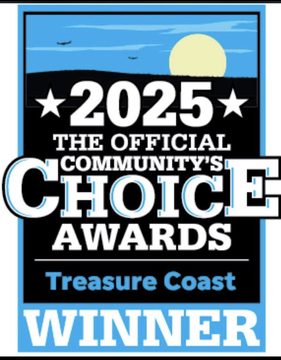 Treasure Coast 2025 Community's Choice Awards — Official Winner